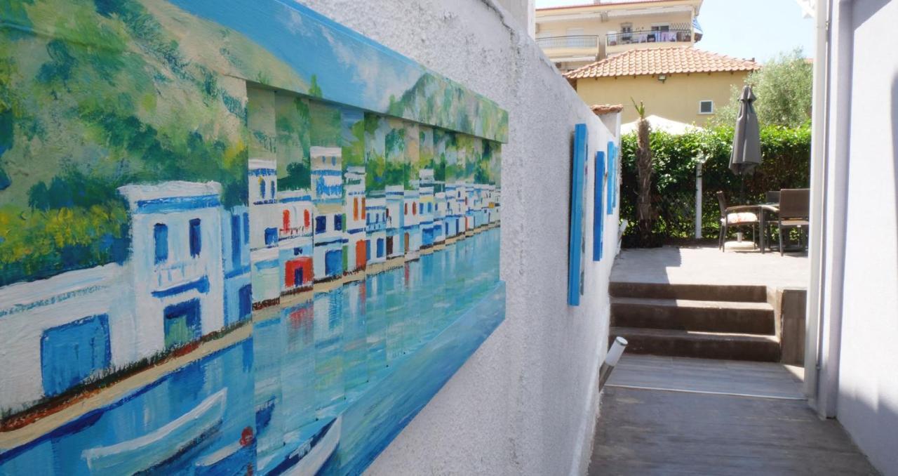 Villa Azzuro Ground Floor Nea Kallikrateia Bagian luar foto