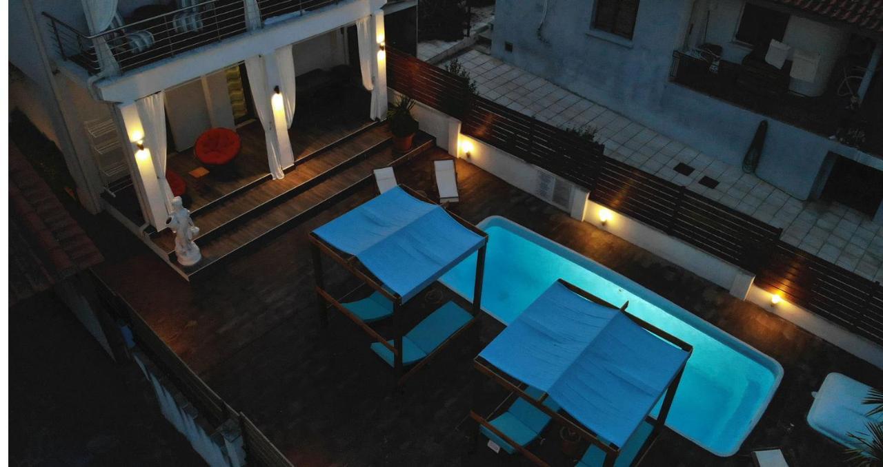 Villa Azzuro Ground Floor Nea Kallikrateia Bagian luar foto