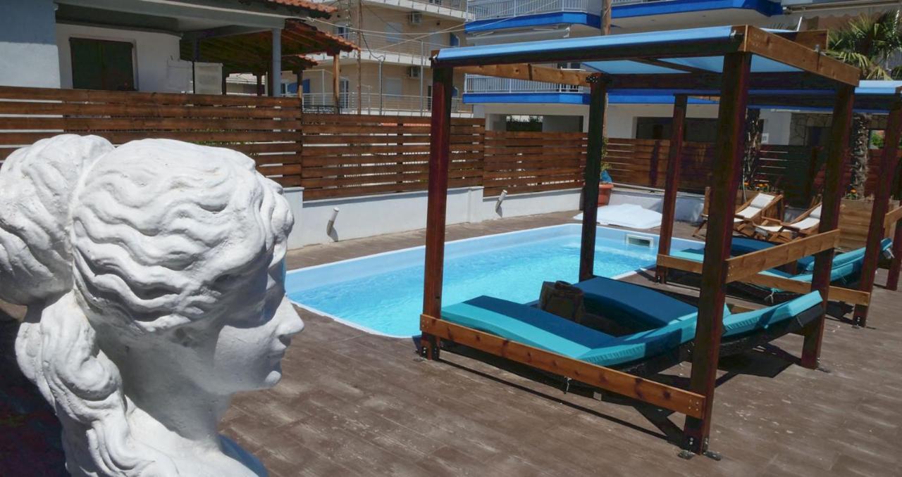 Villa Azzuro Ground Floor Nea Kallikrateia Bagian luar foto