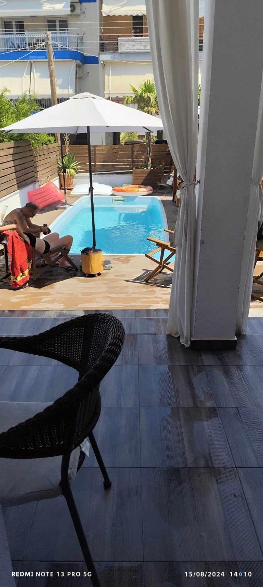 Villa Azzuro Ground Floor Nea Kallikrateia Bagian luar foto